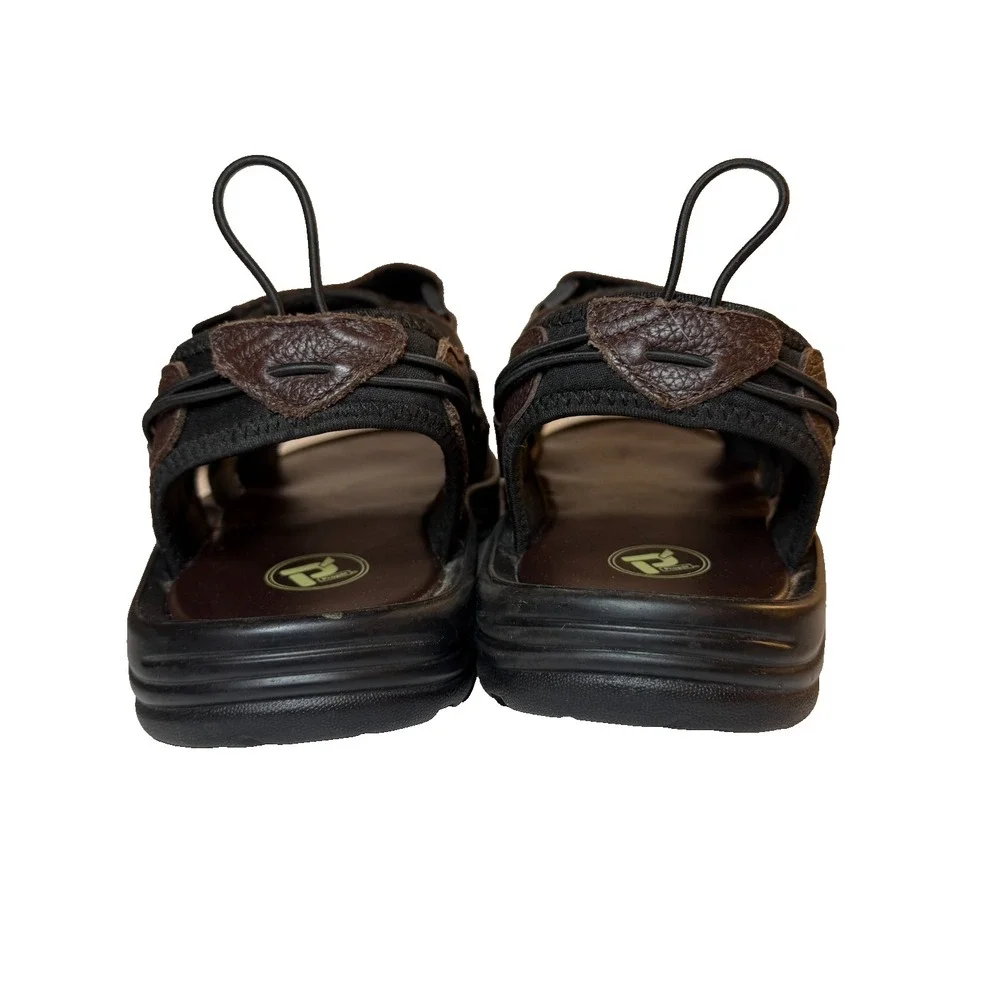 Propet Surfwalker II Men's Dad Sandals Leather Comfort Outdoor Fall Fisherman 11